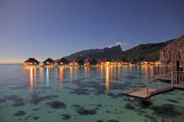 Et au coucher du soleil ..